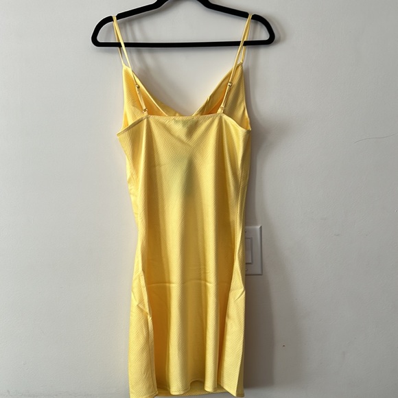 NEW Shinestar Cowl Neck Mini Adjustable Spaghetti Strap Flowy Mini Dress - Picture 8 of 9